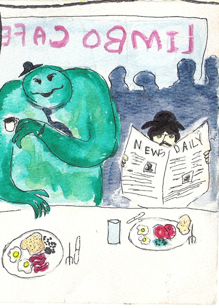 It eat breakfast